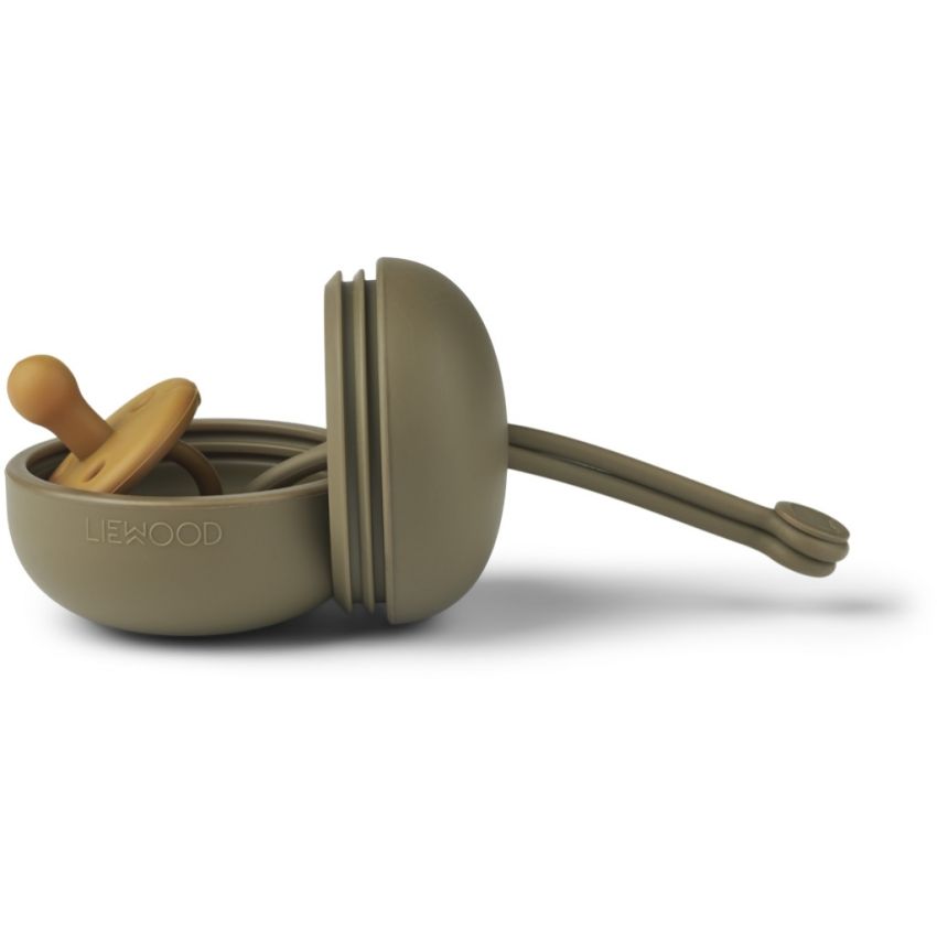 LIEWOOD - Schnullerbox Khaki