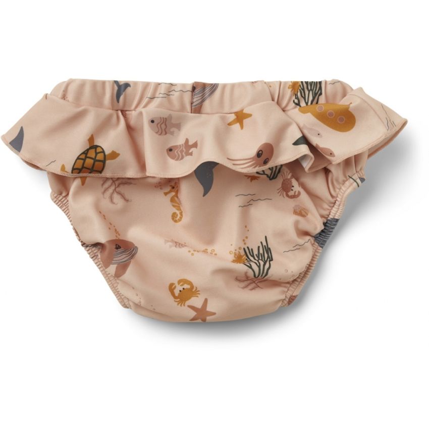 LIEWOOD - Elise UV Baby Schwimmpants Sea Creature Rose Mix
