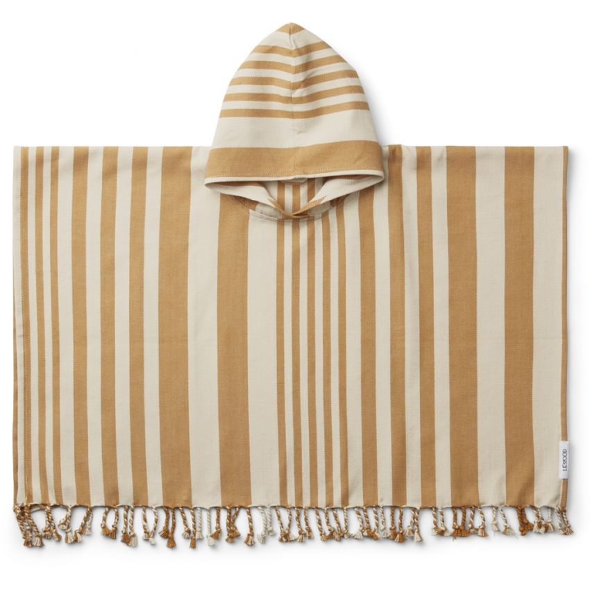 LIEWOOD - Roomie Poncho Mustard / Sandy