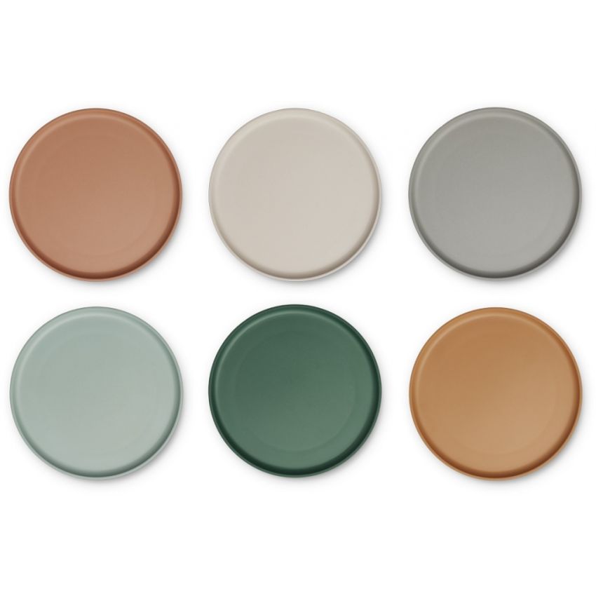 LIEWOOD - Logan Tellerset Mustard Mix