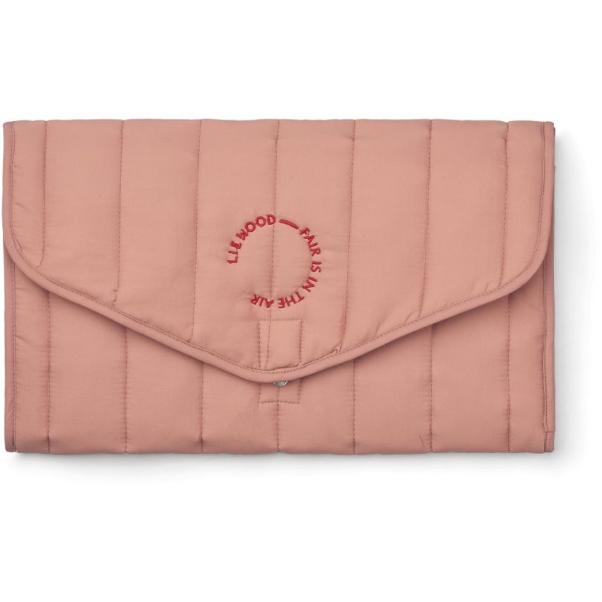 LIEWOOD - Wickelmatte für unterwegs Tuscany Rose