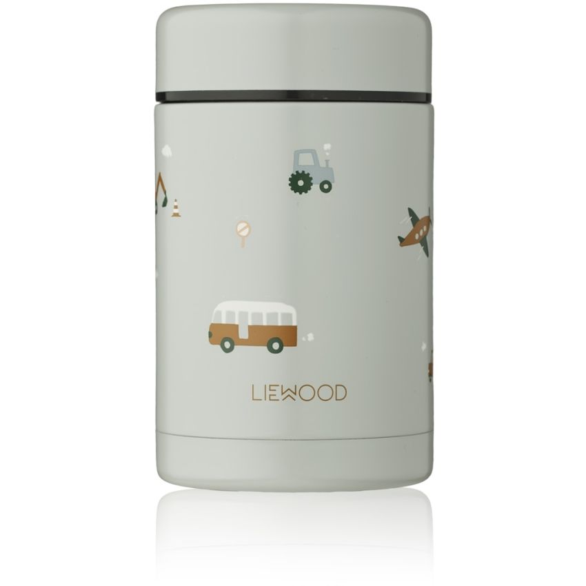 LIEWOOD - Thermobecher Bernard Fahrzeuge Dove Blue 500 ml