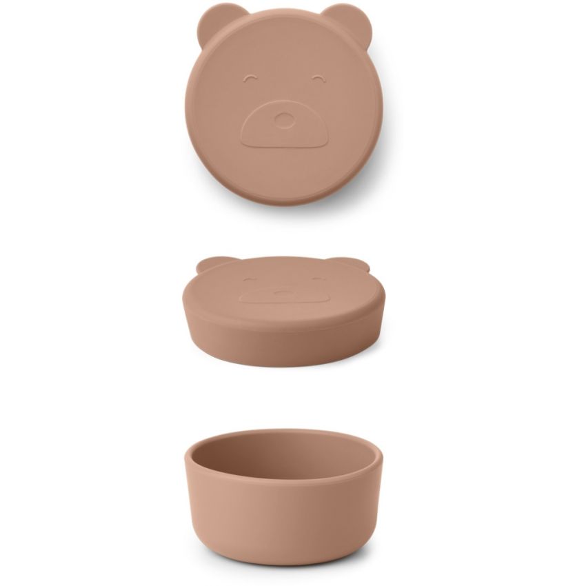 LIEWOOD - Carrie Snack Box Mr Bear Tuscany Rose