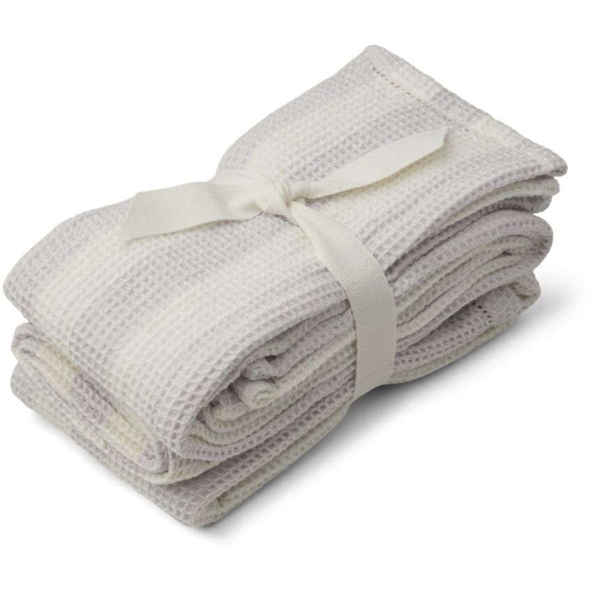 LIEWOOD - Leah Waffel Muslin Set Lavender / Creme de la Creme