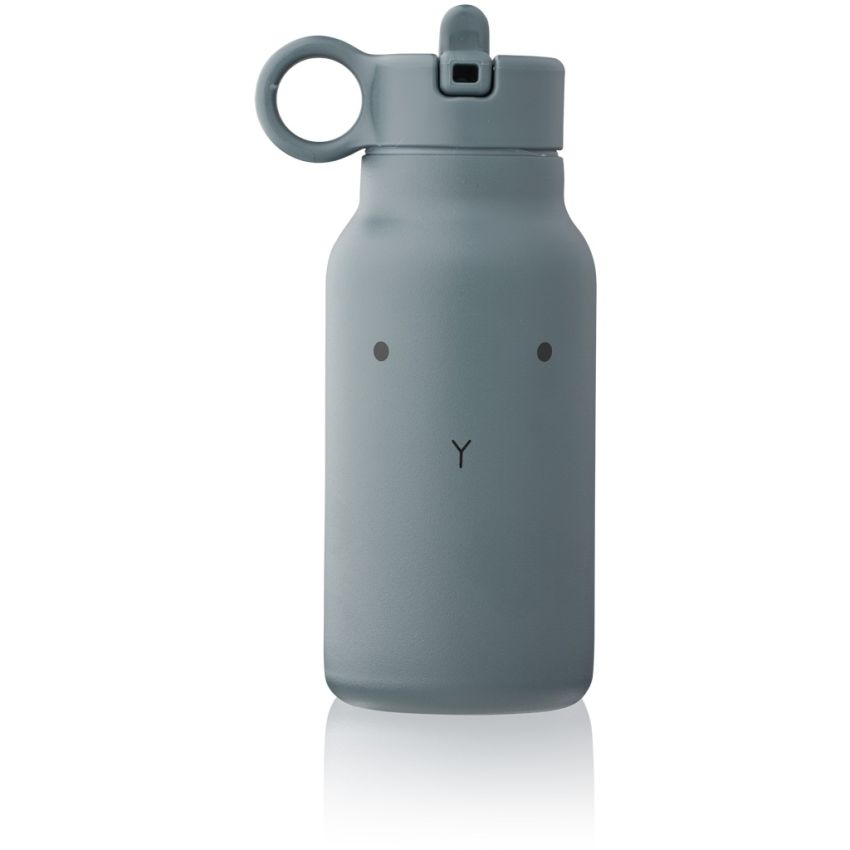 LIEWOOD - Thermo Trinkflasche Falk Rabbit Whale Blue 250 ml