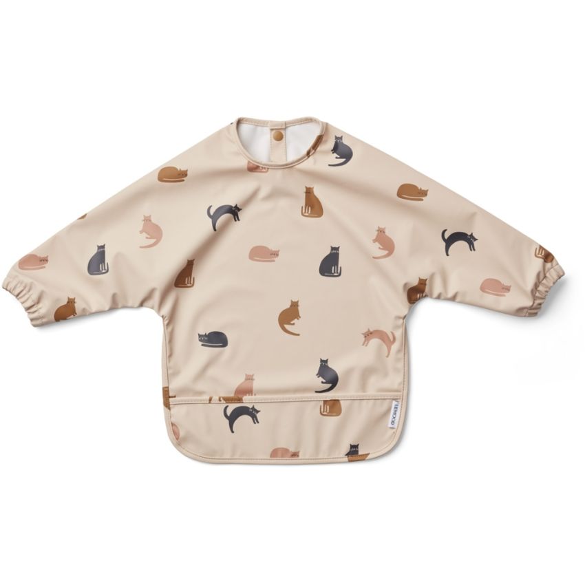 LIEWOOD - Merle Lätzchen Langarm Miau