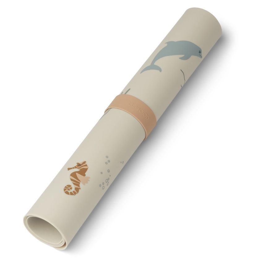 LIEWOOD - Jude Tischset - Malunterlage Sea Creature Sandy