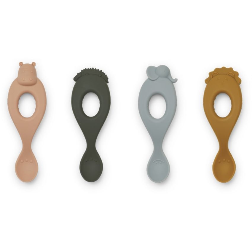 LIEWOOD - Liva Löffelset Safari Rose Mix