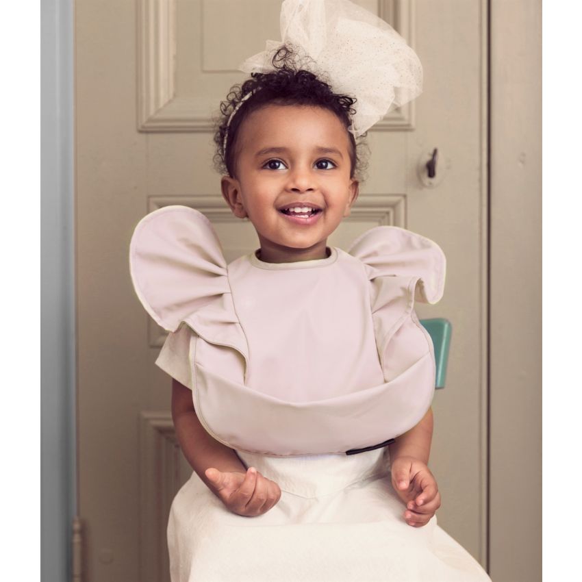 Elodie - Lätzchen Powder Pink Wings