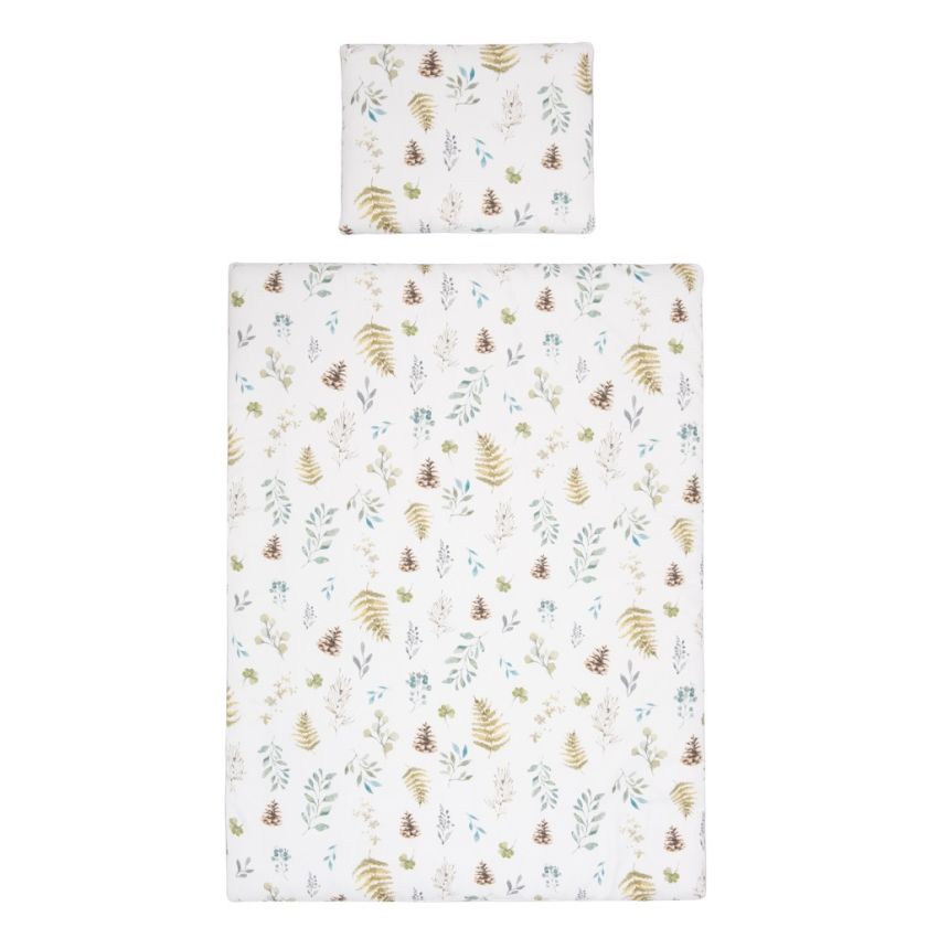 Samiboo - Bettset gefüttert 150 x 120cm Forest Adventures