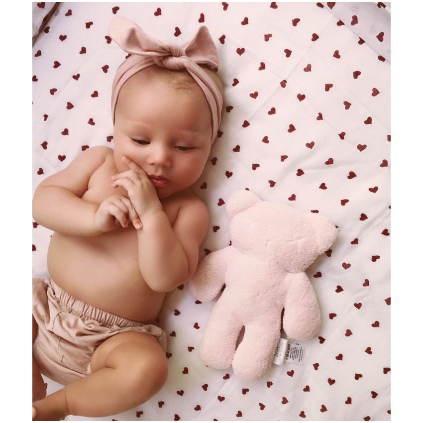 Snuggle Hunny - Merinowolle Haarband blush pink