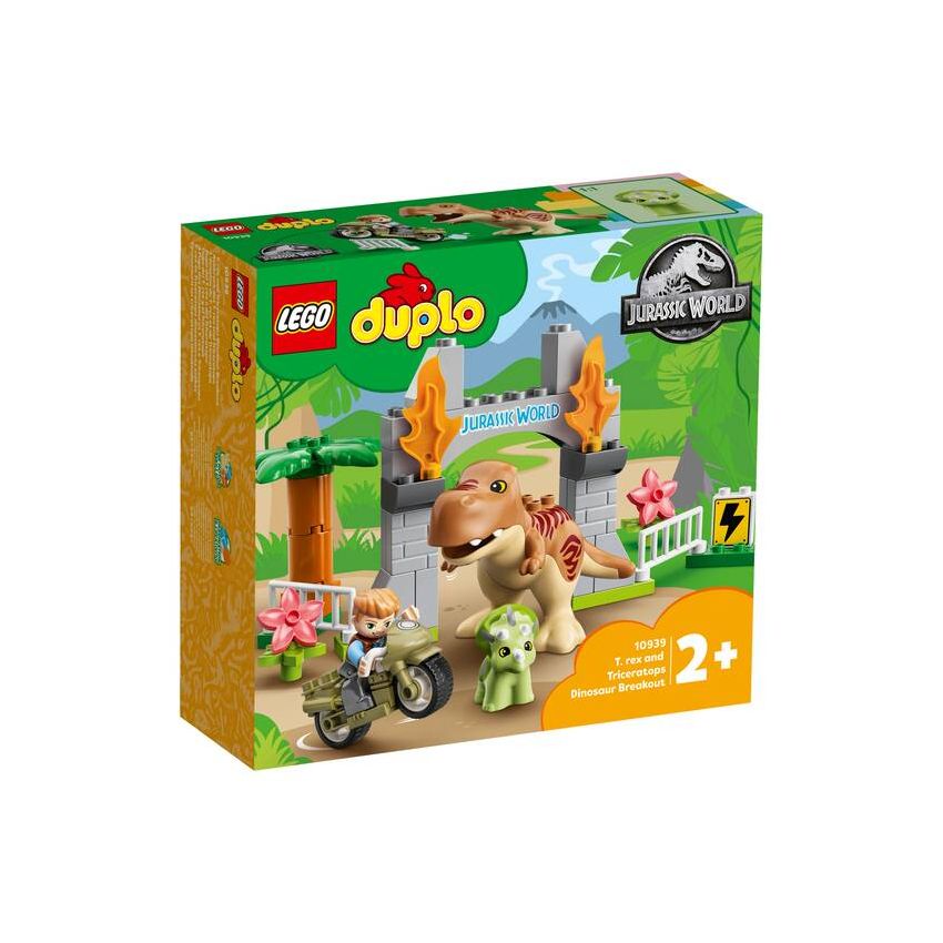 LEGO® Duplo 10939 - Ausbruch des T. rex und Triceratops