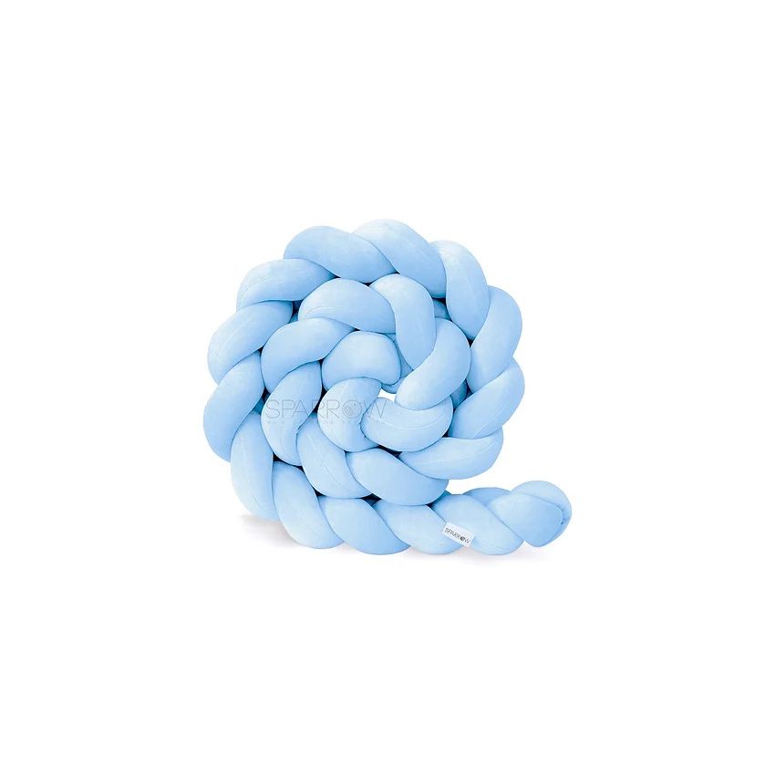 Sparrow - Bettschlange Babyblau