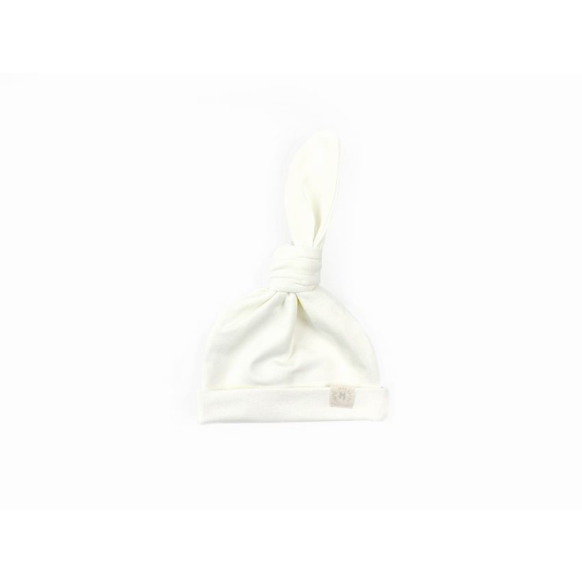 Mrs Ertha - Knoten- Beanie Vanilla