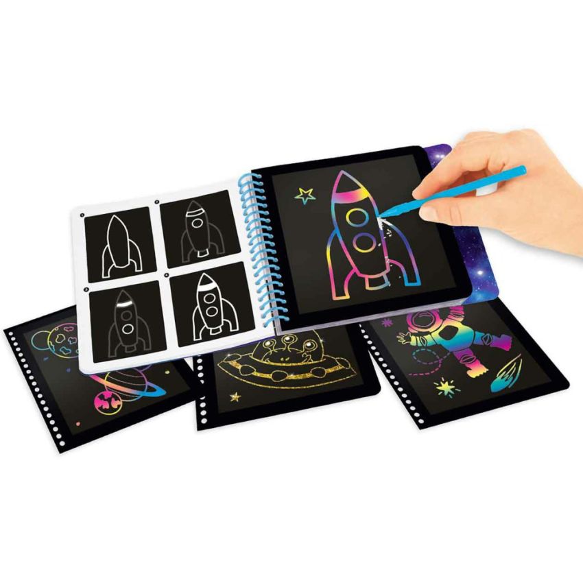 Depesche - Mini Magic Srcatch Book Space