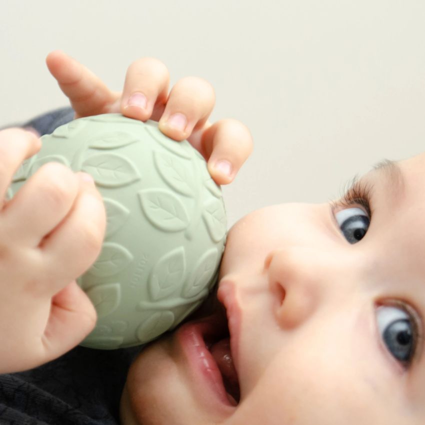 Natruba - Baby Sensorik Spielbälleset Grün-Mint