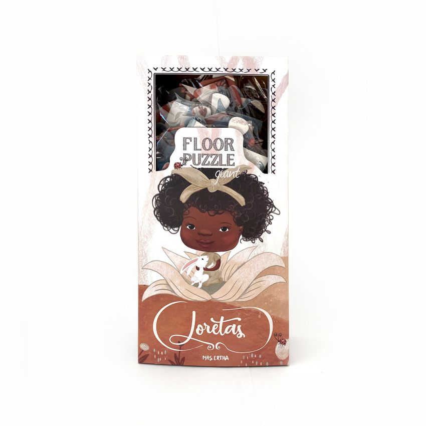 Mrs Ertha - Bodenpuzzle Sweet Loreta Frühling 35 teilig