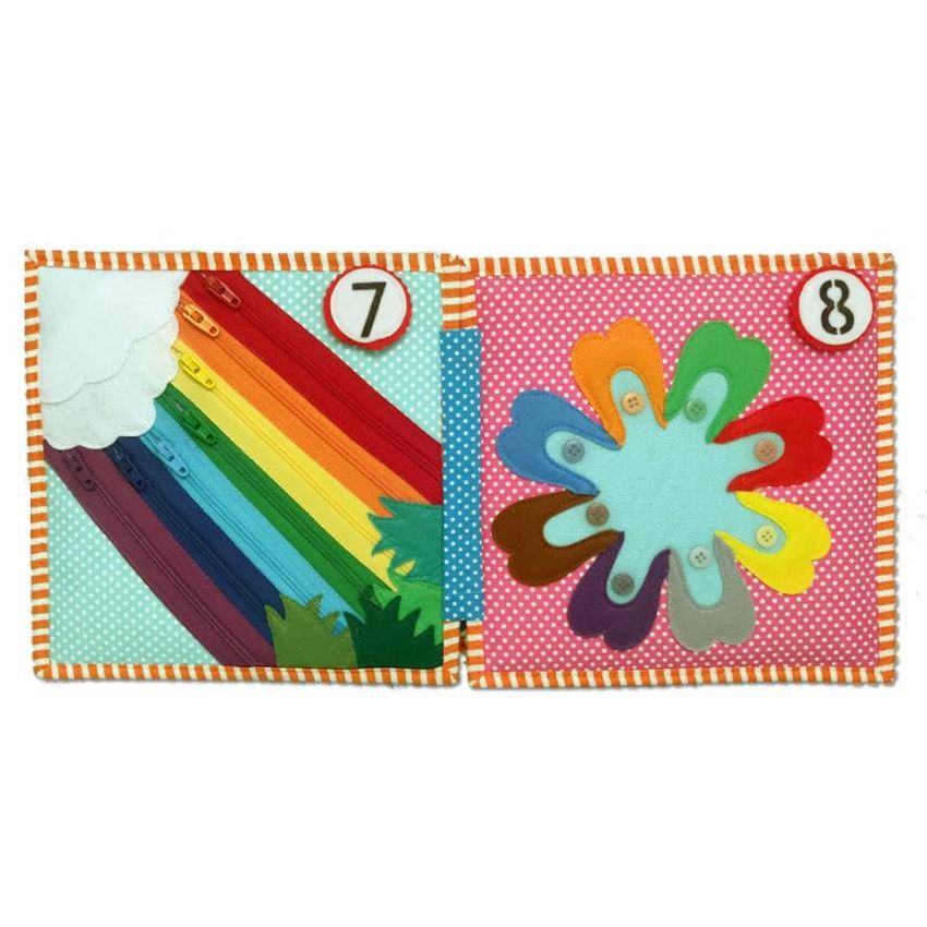 Jolly Designs -1,2,3 – 10 Seiten Premium DELUXE Quiet Book