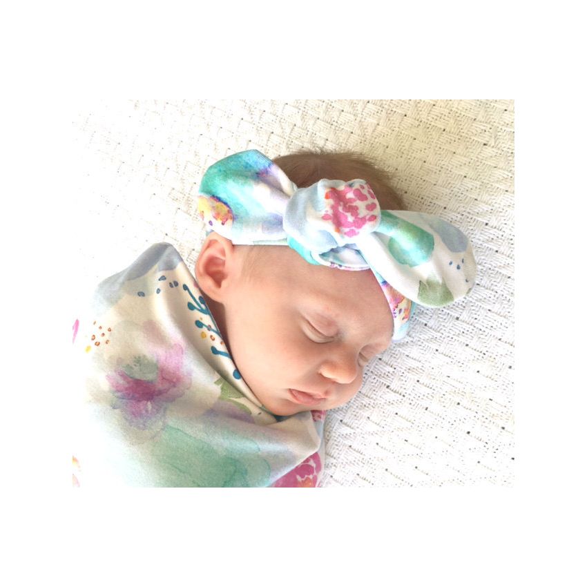 Snuggle Hunny - Merinowolle Haarband sweet Petal