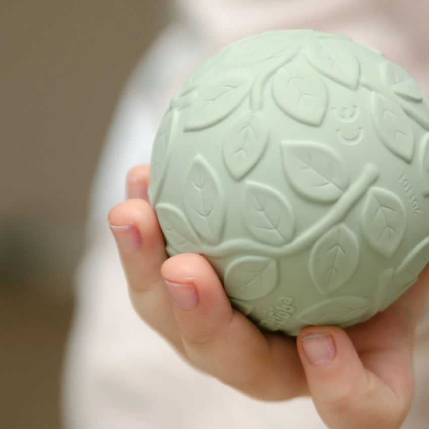 Natruba - Baby Sensorik Spielbälleset Grün-Mint