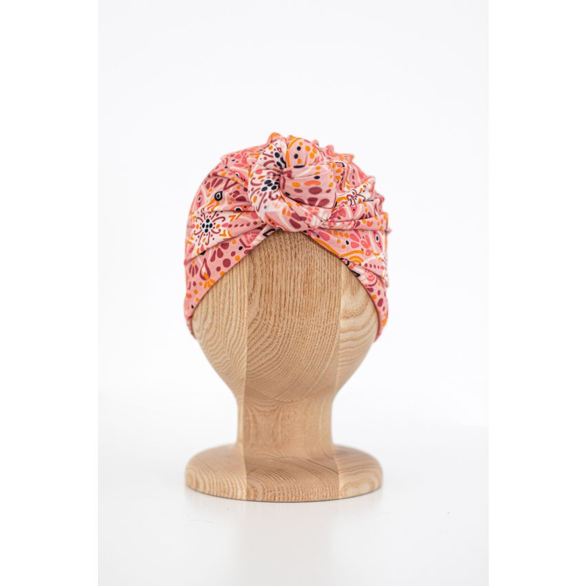 Looks by Luks -  Turban Organic Arabic Paisely runder Bun