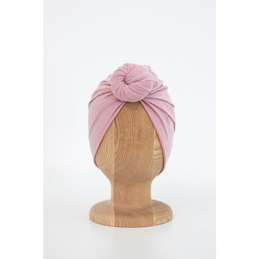 Looks by Luks -  Turban Organic Vintage Rose runder Bun