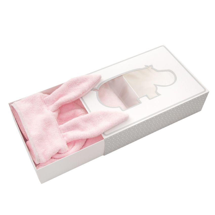 Samiboo - Bambus Badeponcho Bunny pink