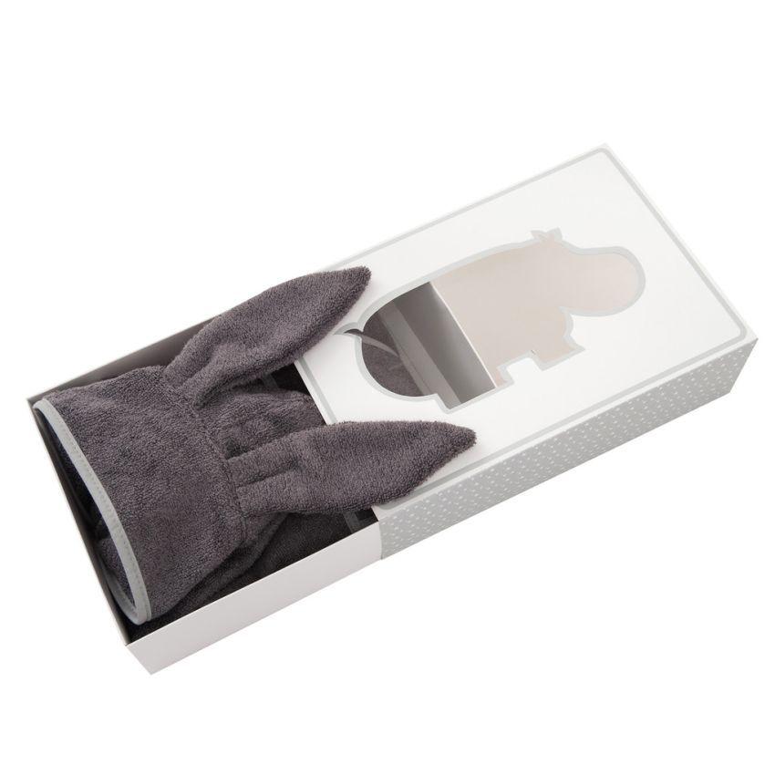 Samiboo - Bambus Badeponcho Bunny grau
