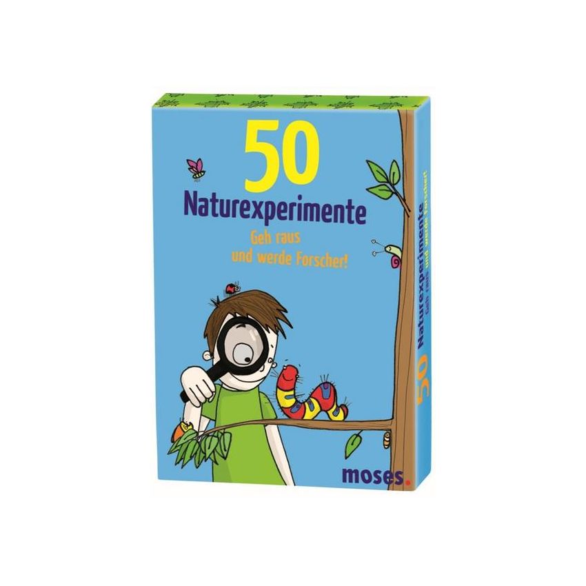 Moses Verlag - 50 Naturexperimente: Geh raus und werde Forscher
