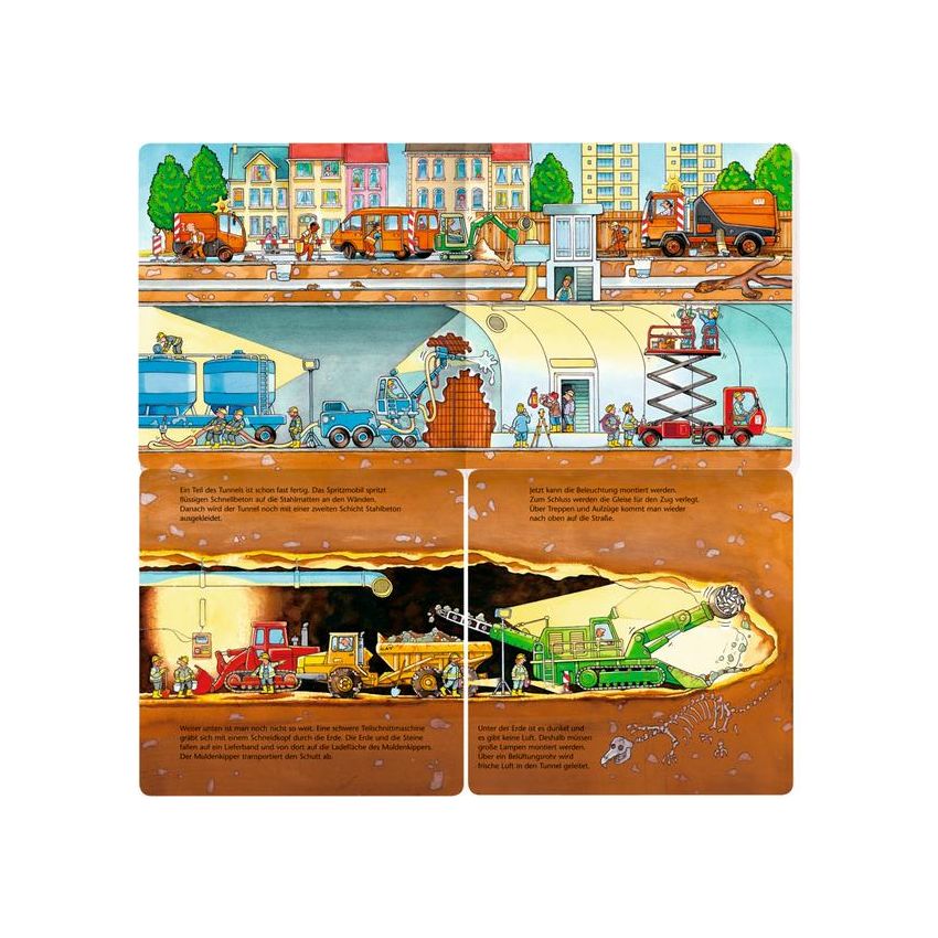 Coppenrath - Baustellen über und unter der Erde (mit grossen Klappen)