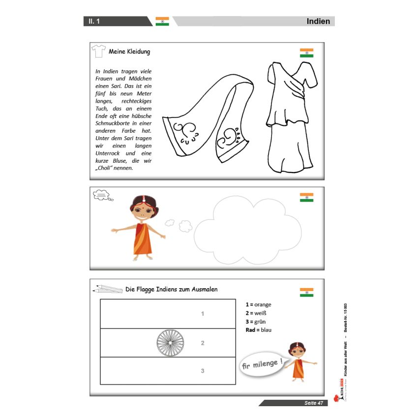 Kohl Verlag - Kinder rund um die Welt - Montessori Reihe