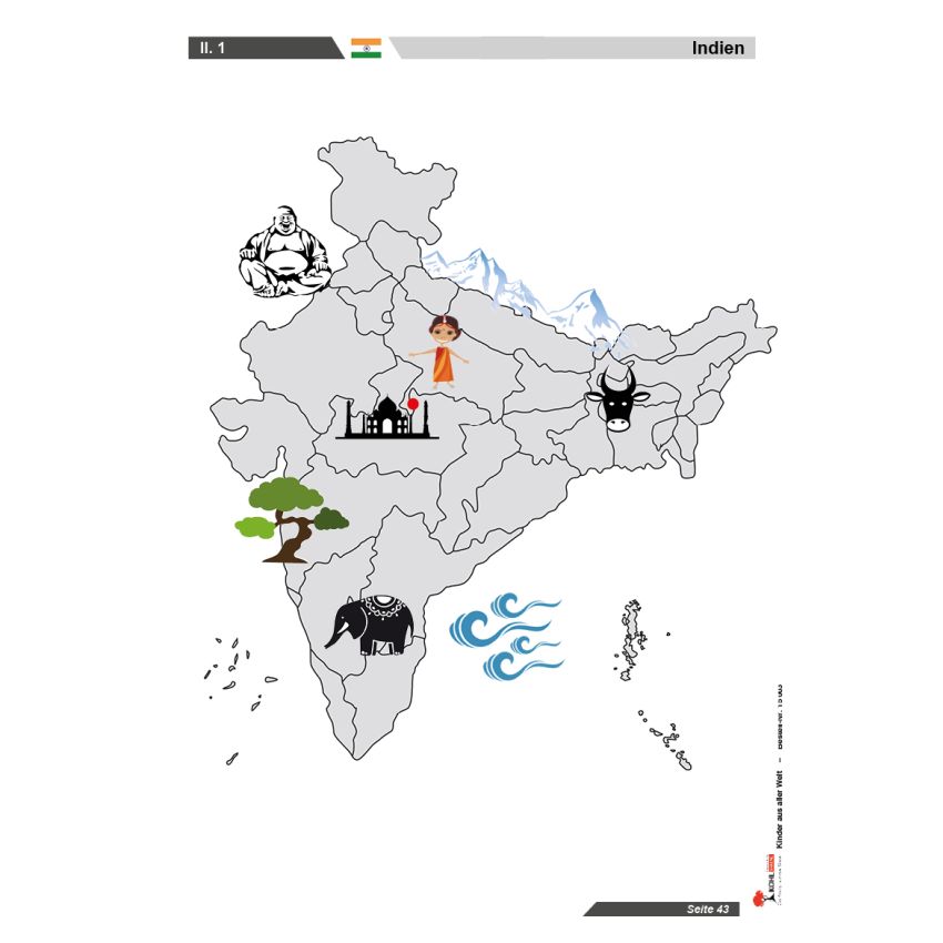 Kohl Verlag - Kinder rund um die Welt - Montessori Reihe