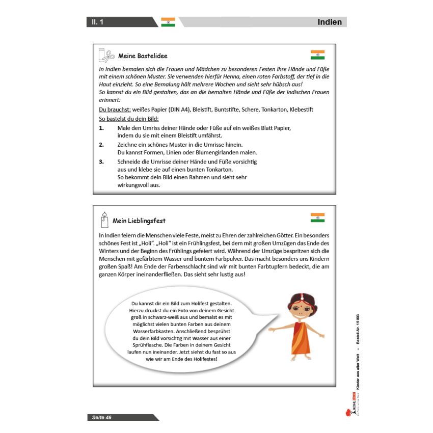 Kohl Verlag - Kinder rund um die Welt - Montessori Reihe