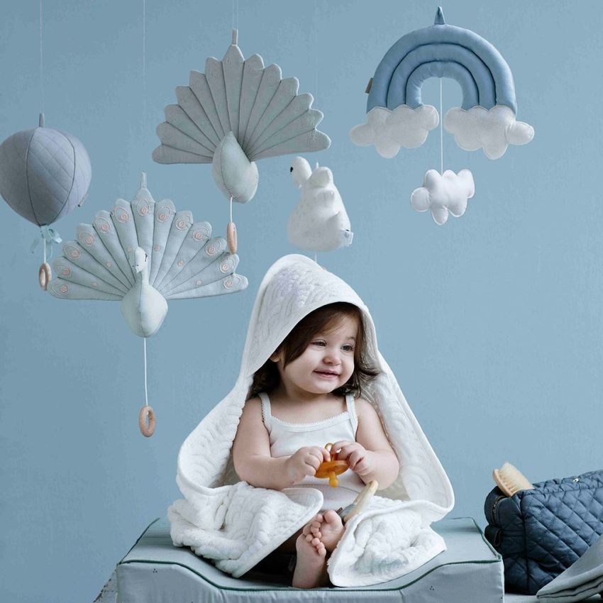 Cam Cam Copenhagen Musik Mobile Pfau mint