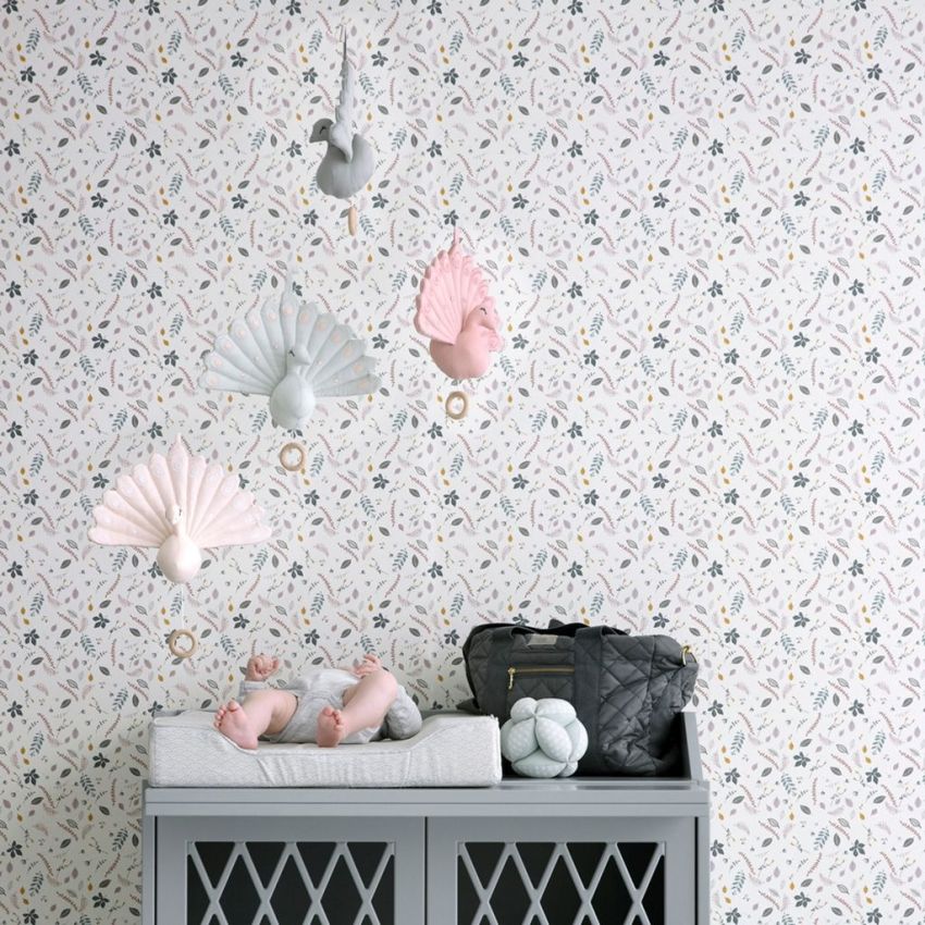 Cam Cam Copenhagen Musik Mobile Pfau old rose