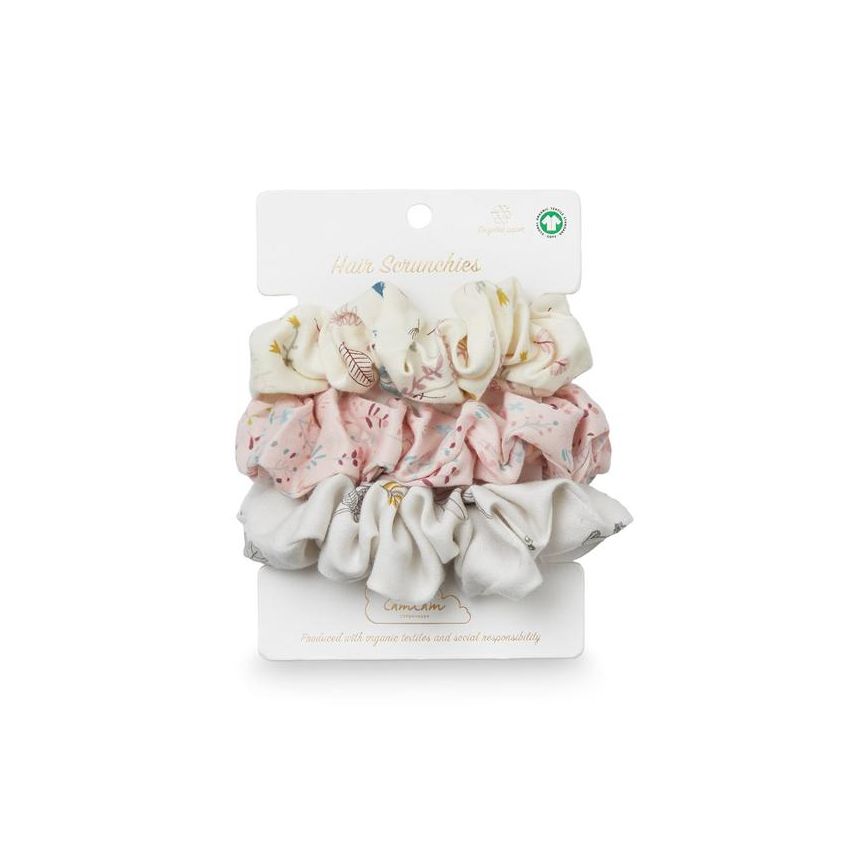 Cam Cam Copenhagen - 3er Set Haargummi Mix Fleur, Fawn