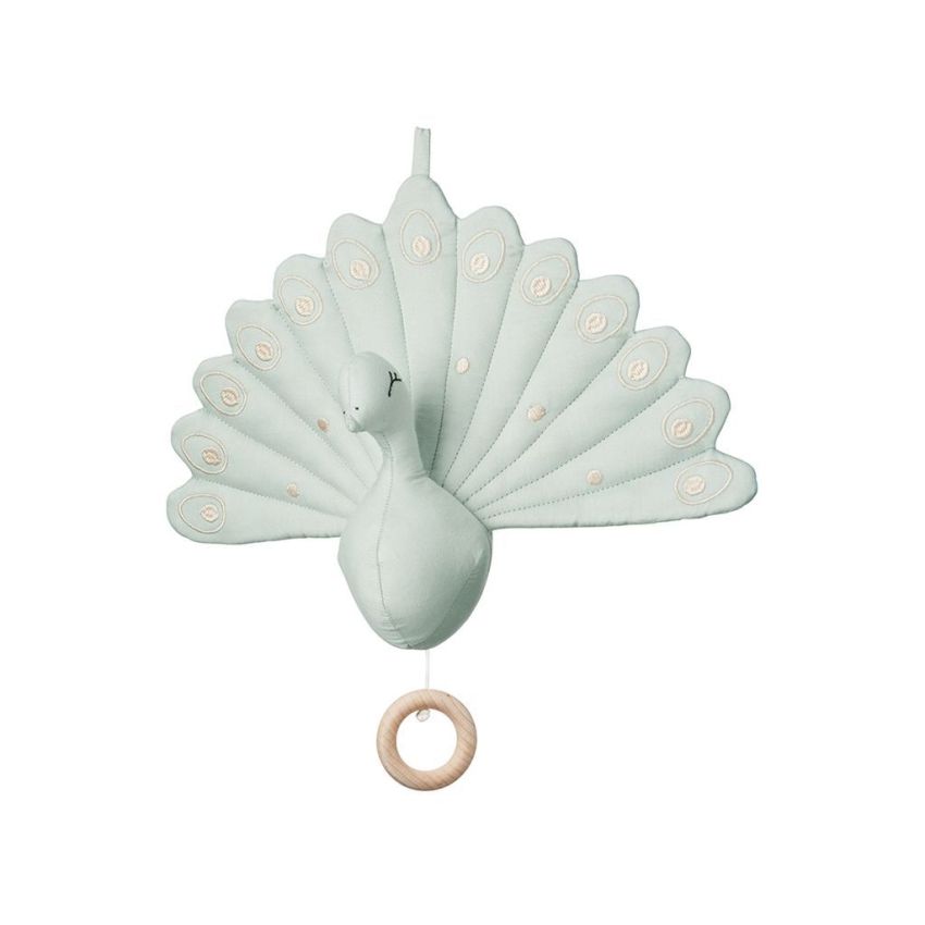 Cam Cam Copenhagen Musik Mobile Pfau mint