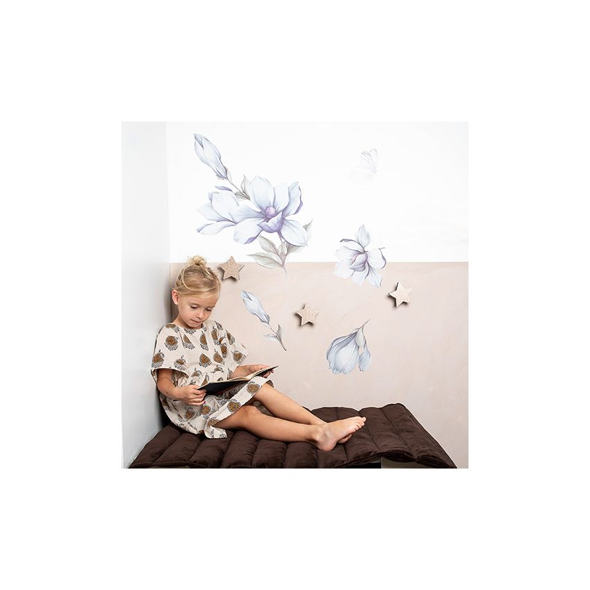 Thats mine - Wandsticker Magnolia blau