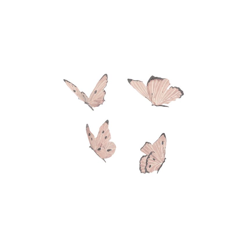 Thats mine - Wandsticker Schmetterlinge Dusty Rose