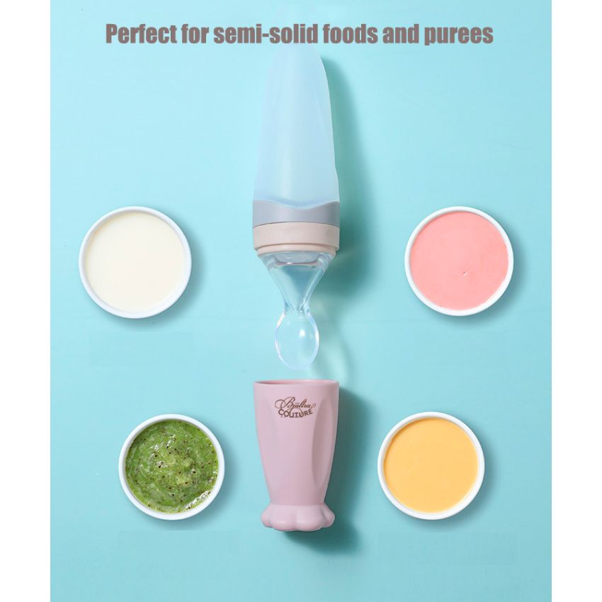 Bjällra of Sweden - Fütterungs- Löffel für unterwegs Pink