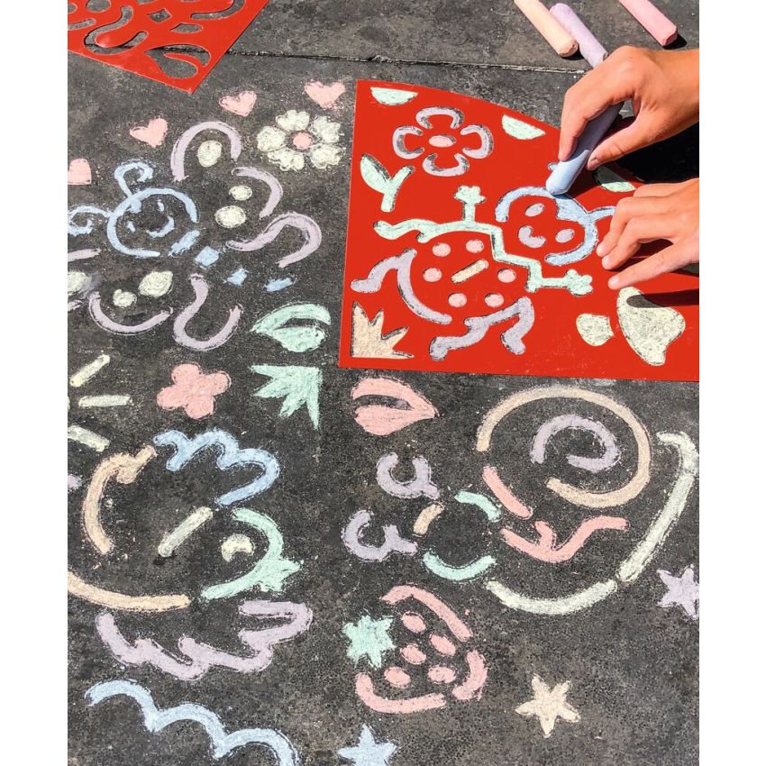 Moses Verlag - Krabbelkäfer Strassenkreide Schablonen