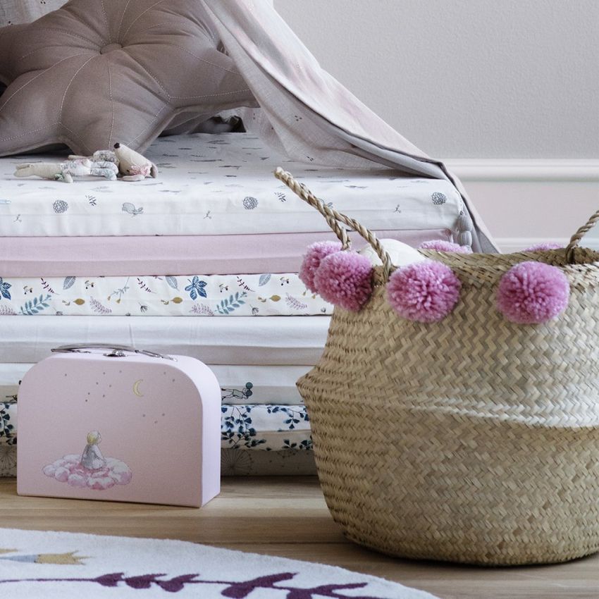 Cam Cam Copenhagen - Belly Basket Flechtkorb Berry