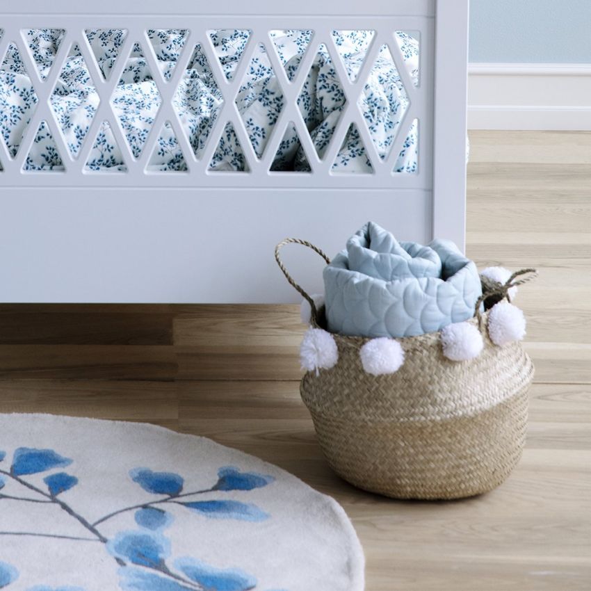 Cam Cam Copenhagen -  Belly Basket Flechtkorb White