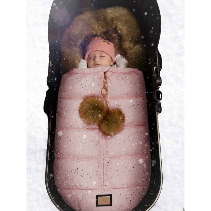 Bjällra of Sweden - Fusssack Pink Gold Dust