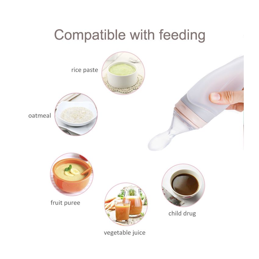 Bjällra of Sweden - Fütterungs- Löffel für unterwegs Pink