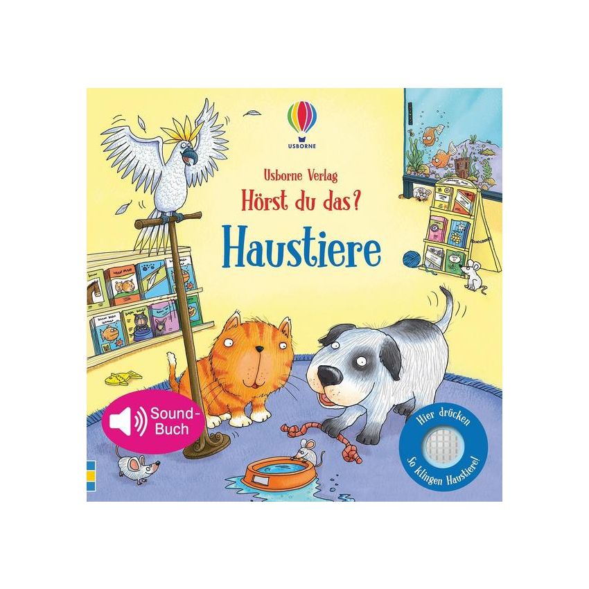 Usborne Verlag -  Hörst du das? Haustiere