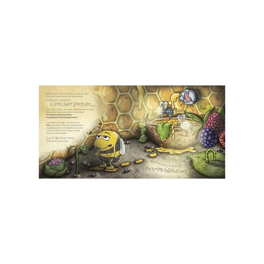 Kalea Book - Duftbuch - Angstbiene Tobi - Heldenhaft mutig