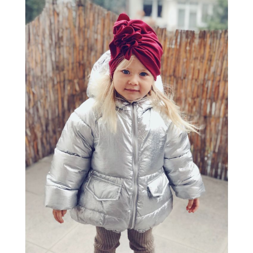 Looks by Luks -  Turban Merino Cherry