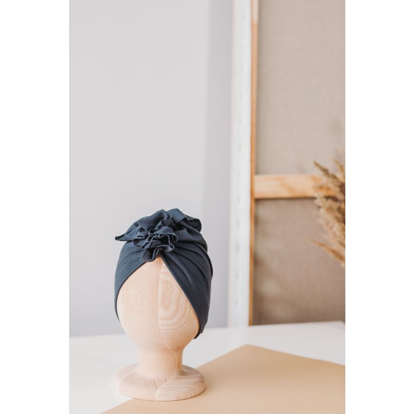 Looks by Luks -  Turban Merino Slate grey