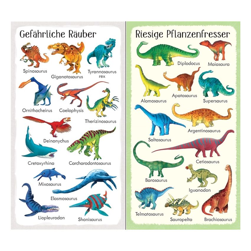 Usborne Verlag - 199 Dinosaurier und Urzeittiere